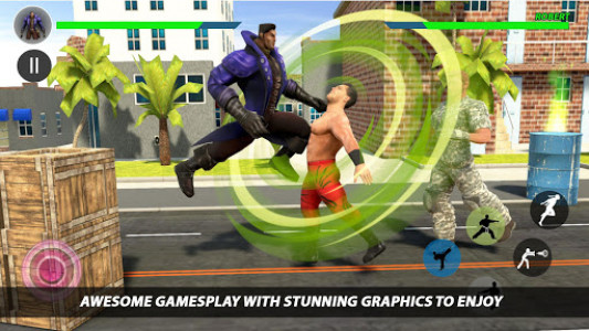 اسکرین شات برنامه Ninja Kung Fu Fight Arena: Ninja Fighting Games 6