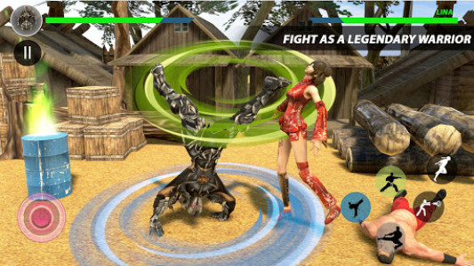 اسکرین شات برنامه Ninja Kung Fu Fight Arena: Ninja Fighting Games 8