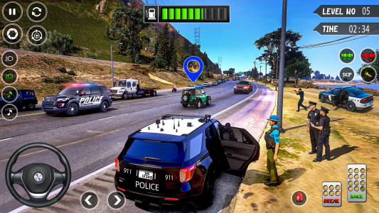 اسکرین شات 7 بازی Police Chase: Cop Game 3D 2024