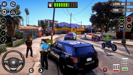 اسکرین شات 8 بازی Police Chase: Cop Game 3D 2024