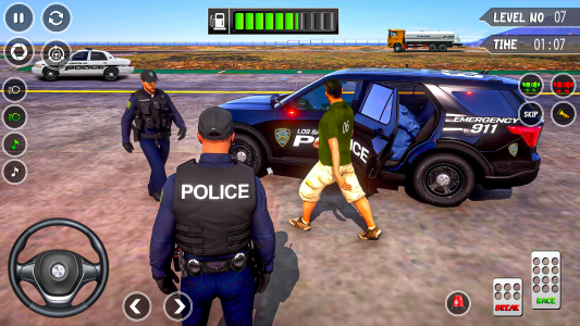 اسکرین شات 2 بازی Police Chase: Cop Game 3D 2024
