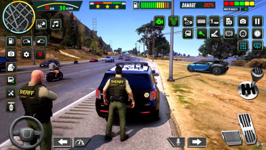 اسکرین شات 5 بازی Police Chase: Cop Game 3D 2024