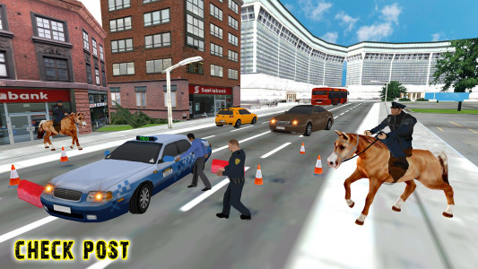 اسکرین شات بازی US Police Horse Criminal Chase 3