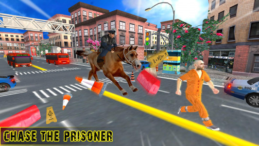 اسکرین شات 1 بازی US Police Horse Criminal Chase