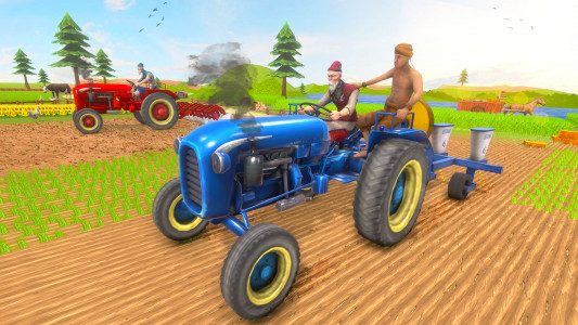 اسکرین شات بازی Real Tractor Farmer Simulator 3