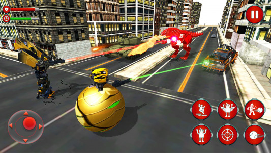 اسکرین شات برنامه Robot Ball Simulator Ball Game 3