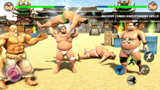 اسکرین شات بازی Sumo Wrestling 2020 Live Fight 1