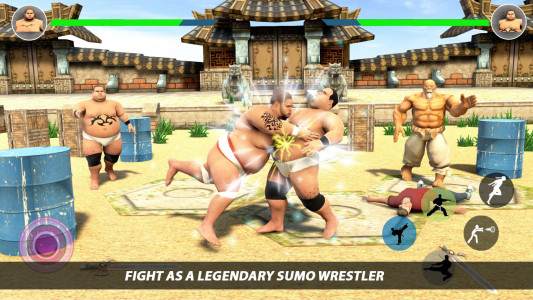 اسکرین شات بازی Sumo Wrestling 2020 Live Fight 4