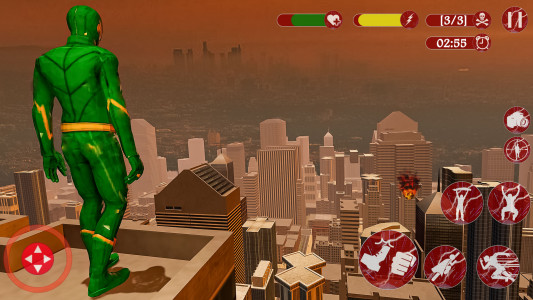 اسکرین شات 1 بازی Super Speed: Flying Hero Games