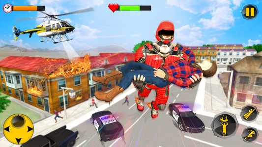 اسکرین شات بازی Super Speed flying hero games 4