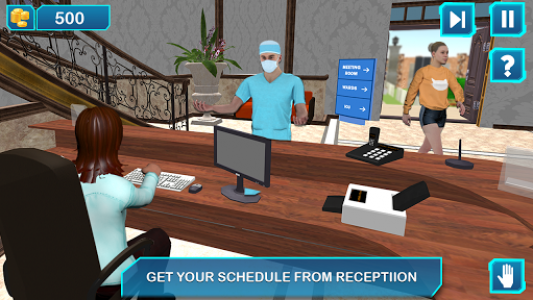 اسکرین شات برنامه Virtual Doctor Hospital ER Emergency Games 6