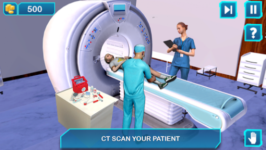 اسکرین شات برنامه Virtual Doctor Hospital ER Emergency Games 3