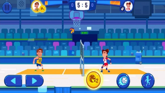 اسکرین شات بازی والیبال رویال 4