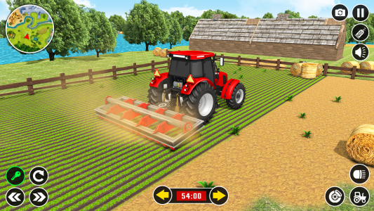 اسکرین شات 3 بازی Tractor Driving Farming Sim