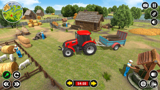 اسکرین شات 1 بازی Tractor Driving Farming Sim