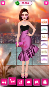 اسکرین شات بازی Fashion Girl Dress Up Game 4