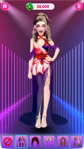 اسکرین شات بازی Fashion Girl Dress Up Game 6