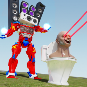 اسکرین شات بازی Toilet Monster Battle Game 3D 1