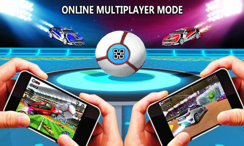 اسکرین شات برنامه Soccer Car Ball Game 3