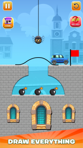 اسکرین شات بازی Draw Bridge: Rush to Rescue 3