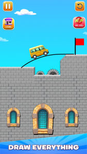 اسکرین شات بازی Draw Bridge: Rush to Rescue 2