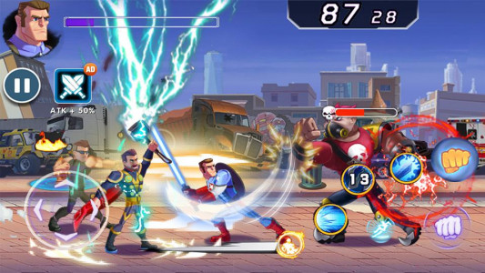 اسکرین شات بازی Captain Revenge - Fight Superheroes 2
