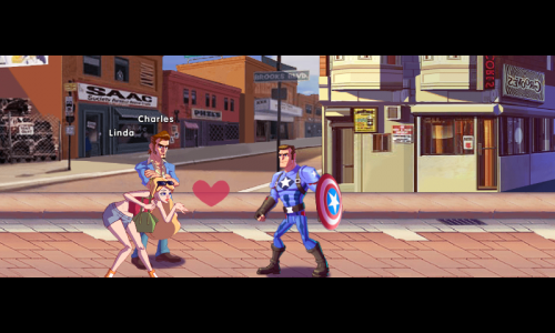 اسکرین شات بازی Superhero Captain X vs Kungfu Lee 2