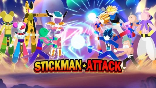 اسکرین شات بازی Stickman Attack - Dragon Warriors 1