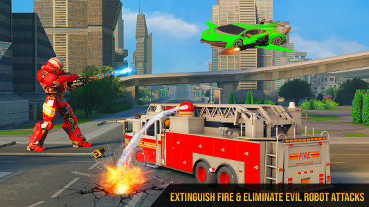 اسکرین شات برنامه Fire Truck Game - Firefigther 3