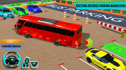 اسکرین شات برنامه City School Bus Driving Sim 3D 4