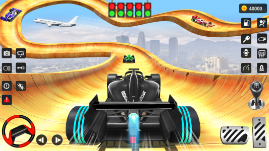 اسکرین شات بازی Formula Car Racing: Car Stunt 1