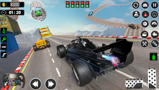 اسکرین شات 4 بازی Formula Car Racing: Car Stunt