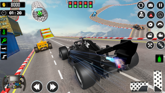 اسکرین شات بازی Formula Car Racing: Car Stunt 4