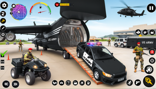 اسکرین شات برنامه Army Truck Game: Driving Games 6