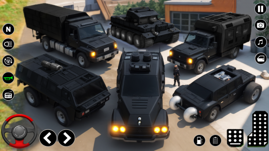 اسکرین شات برنامه Army Truck Game: Driving Games 4