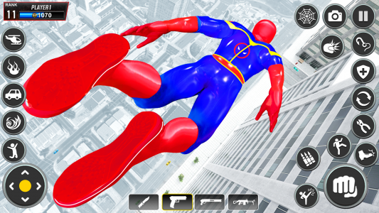 اسکرین شات برنامه Spider Rope Hero Spider Game 3