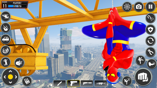 اسکرین شات برنامه Spider Rope Hero Spider Game 4