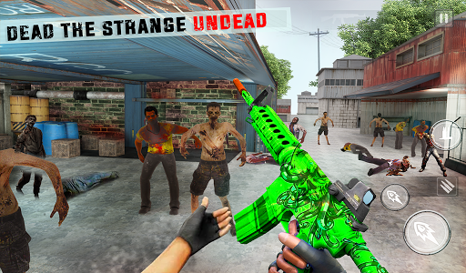 اسکرین شات برنامه Zombie Gun Shooting Strike: Critical Action Games 4