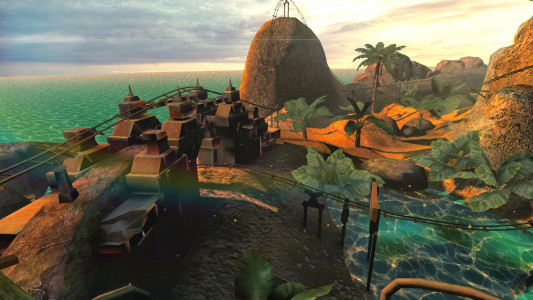 اسکرین شات بازی VR Roller Coaster Sunset 2