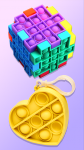 اسکرین شات بازی Fidget Toys Set Pop It Bubble 2