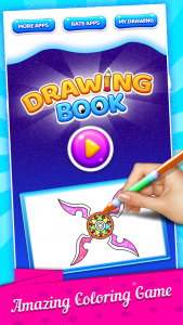 اسکرین شات برنامه Fidget Spinner Coloring Book 1