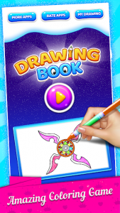 اسکرین شات برنامه Fidget Spinner Coloring Book & Drawing Game 1