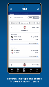 اسکرین شات برنامه The Official FIFA App 3
