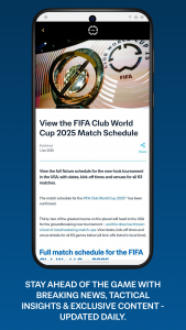 اسکرین شات 3 برنامه FIFA Official App