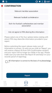 اسکرین شات برنامه FIFA Integrity 4