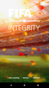 اسکرین شات برنامه FIFA Integrity 1