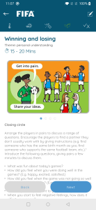 اسکرین شات 4 برنامه Football for Schools