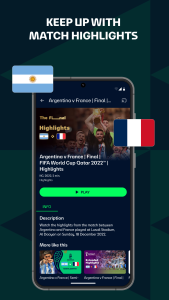 اسکرین شات 4 برنامه FIFA+ Stream Live Football TV