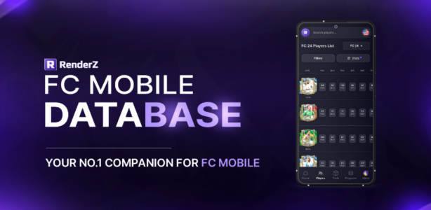 اسکرین شات برنامه RenderZ: FC Mobile 25 Database 1