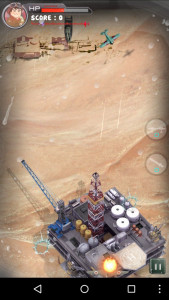 اسکرین شات بازی جنگنده های سیاره ای هوا 1
